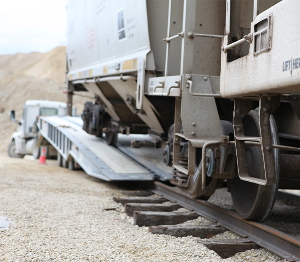 Pattison Sand compact rail storage made easier